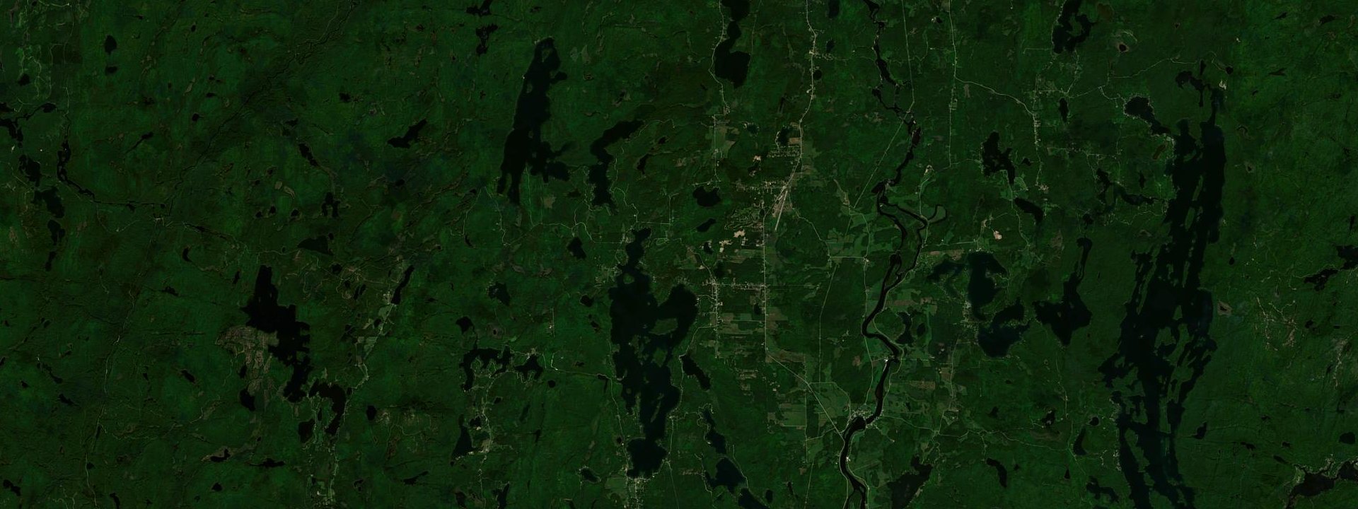 Vue satellite de Messines