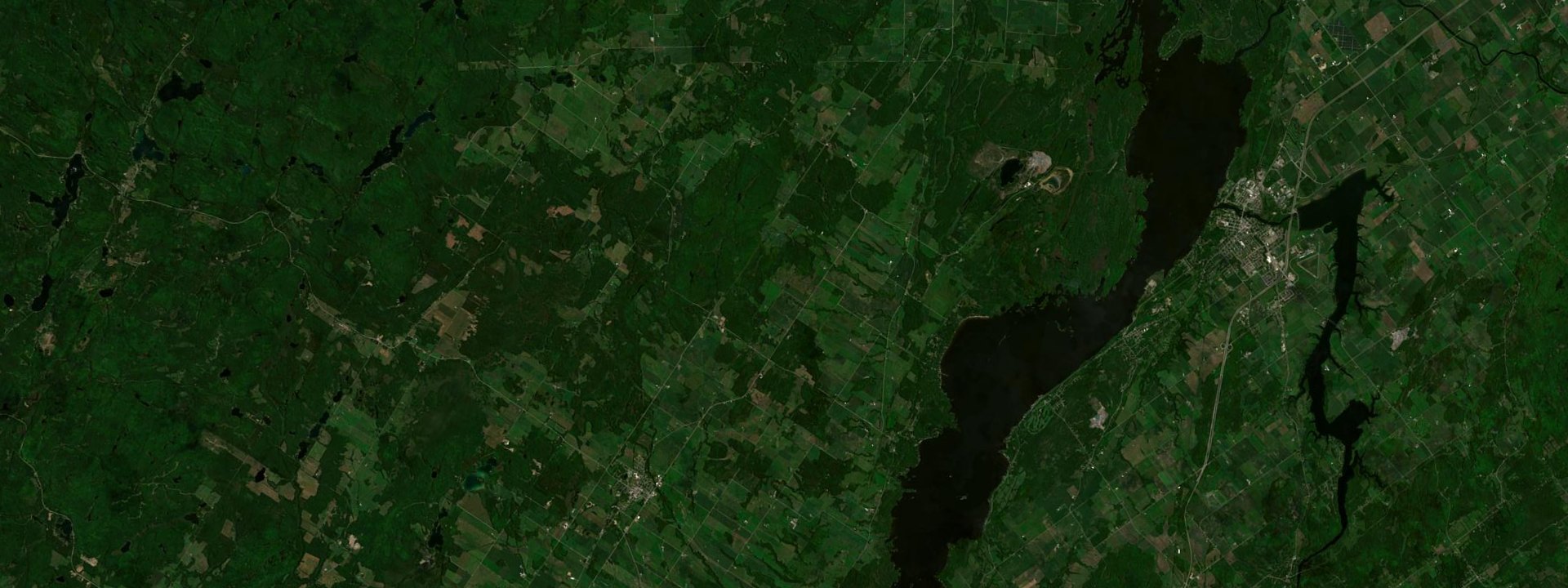 Vue satellite de Bristol