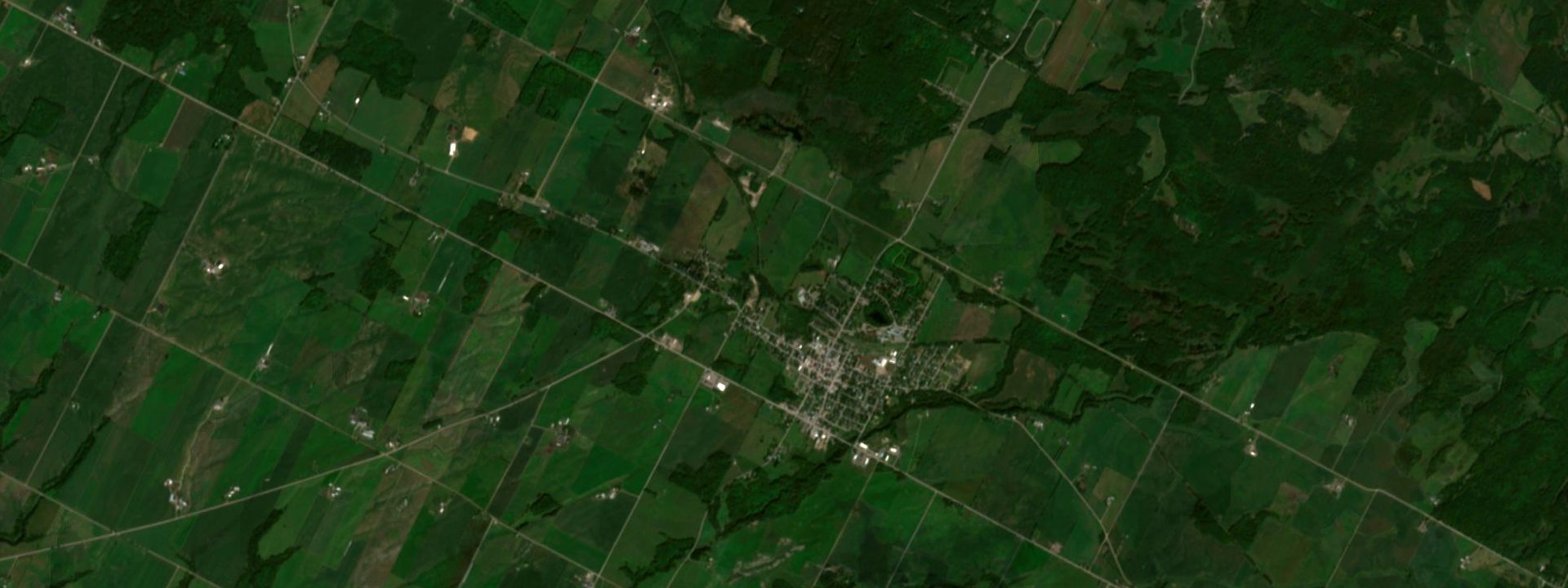 Vue satellite de Shawville