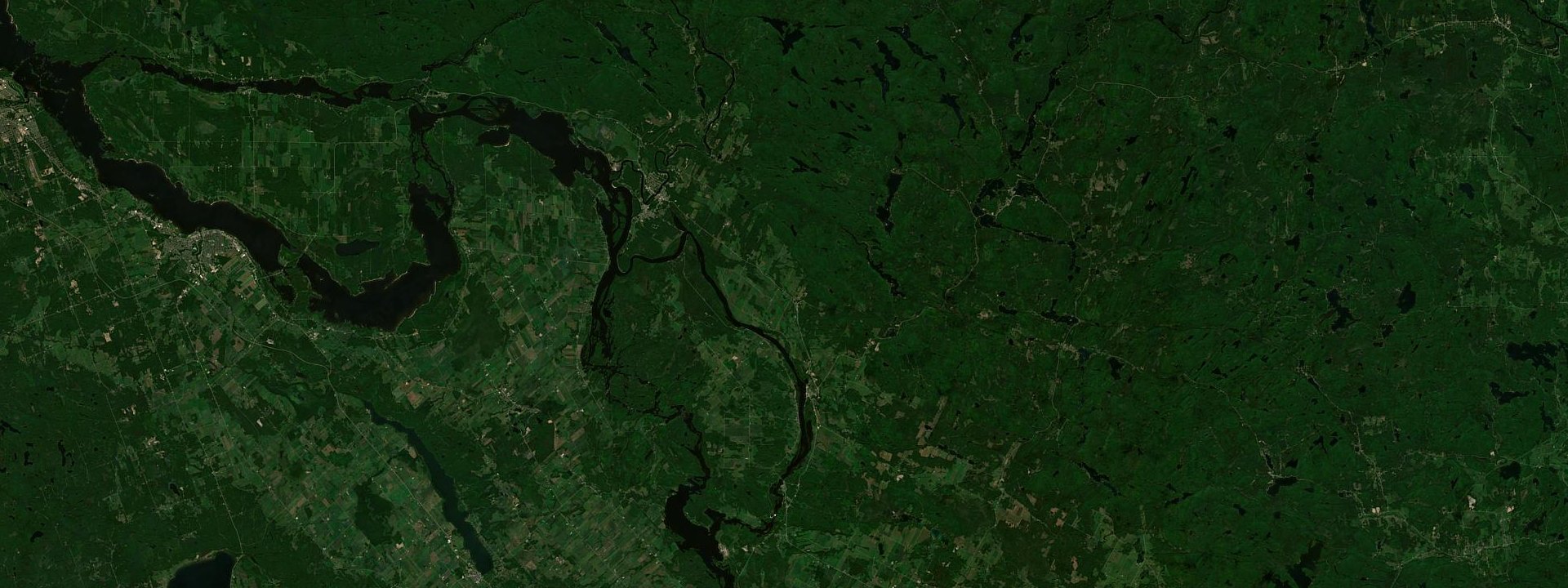 Vue satellite de Litchfield