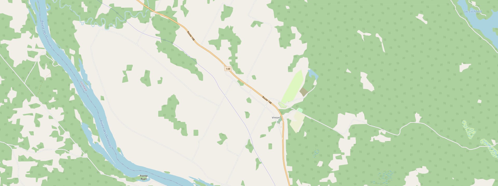 Plan des rues de Litchfield