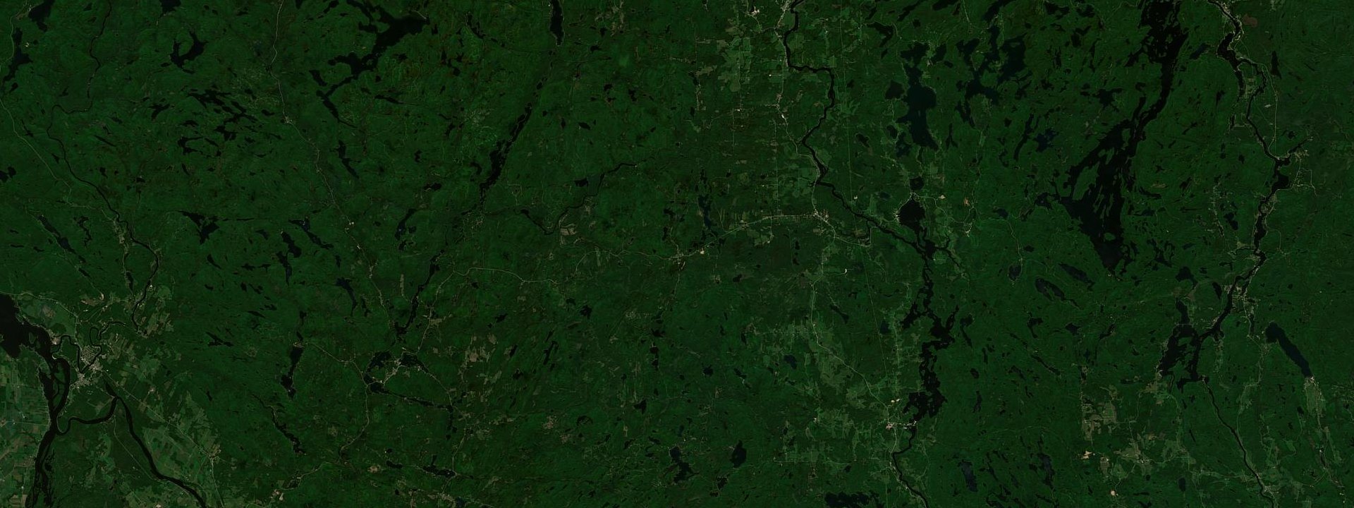 Vue satellite de Alleyn-et-Cawood