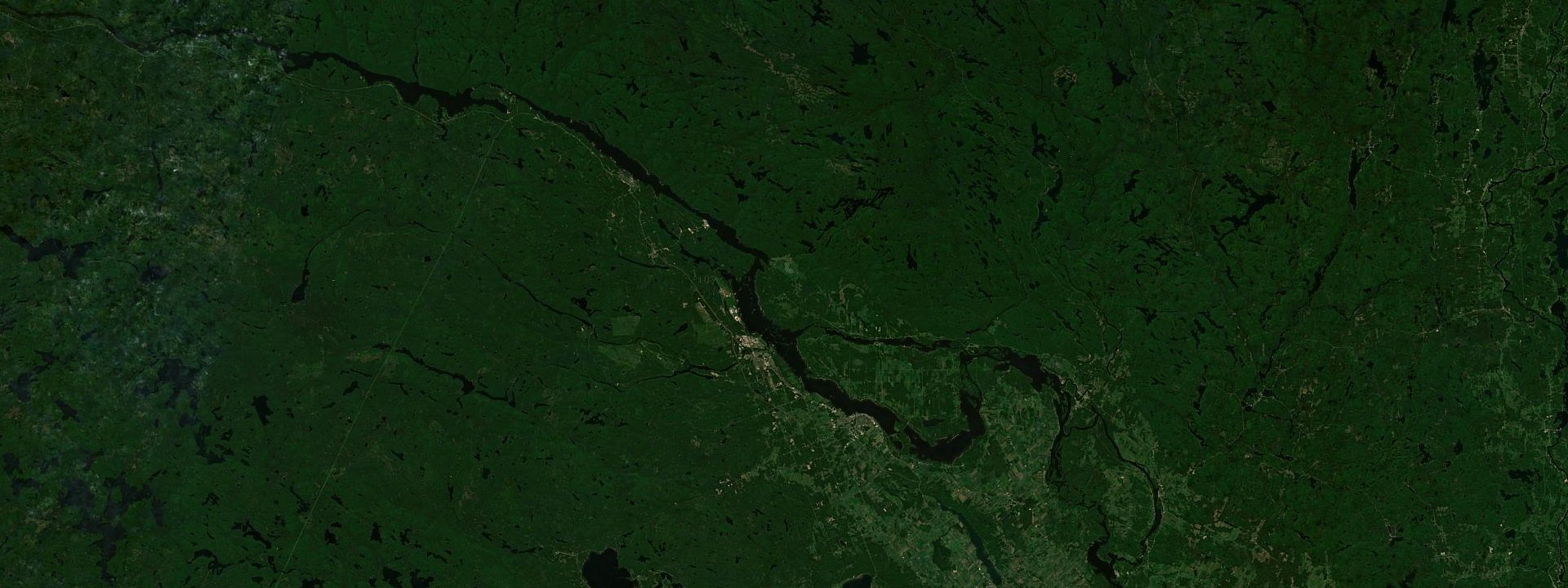 Vue satellite de Sheenboro