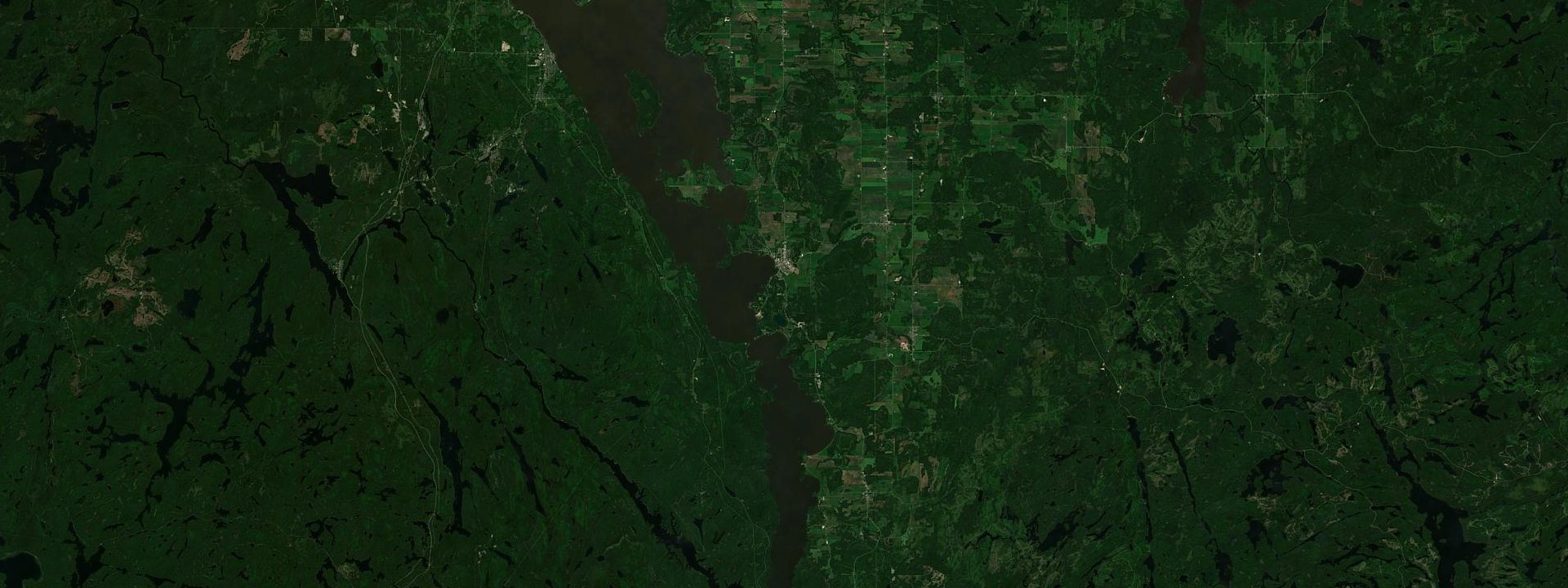 Vue satellite de Duhamel-Ouest