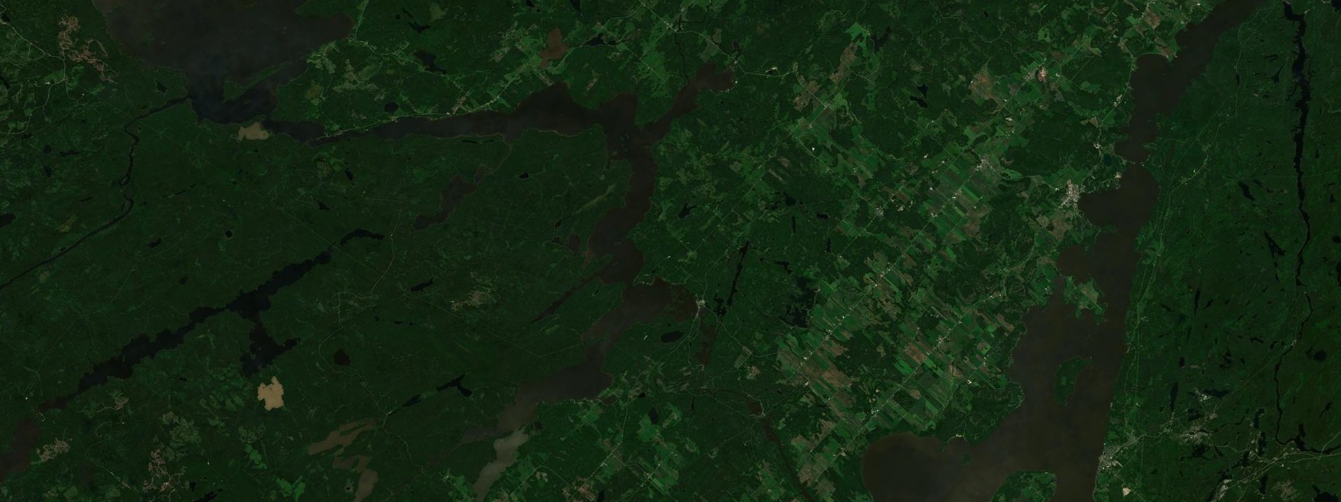 Vue satellite de Laverlochère-Angliers