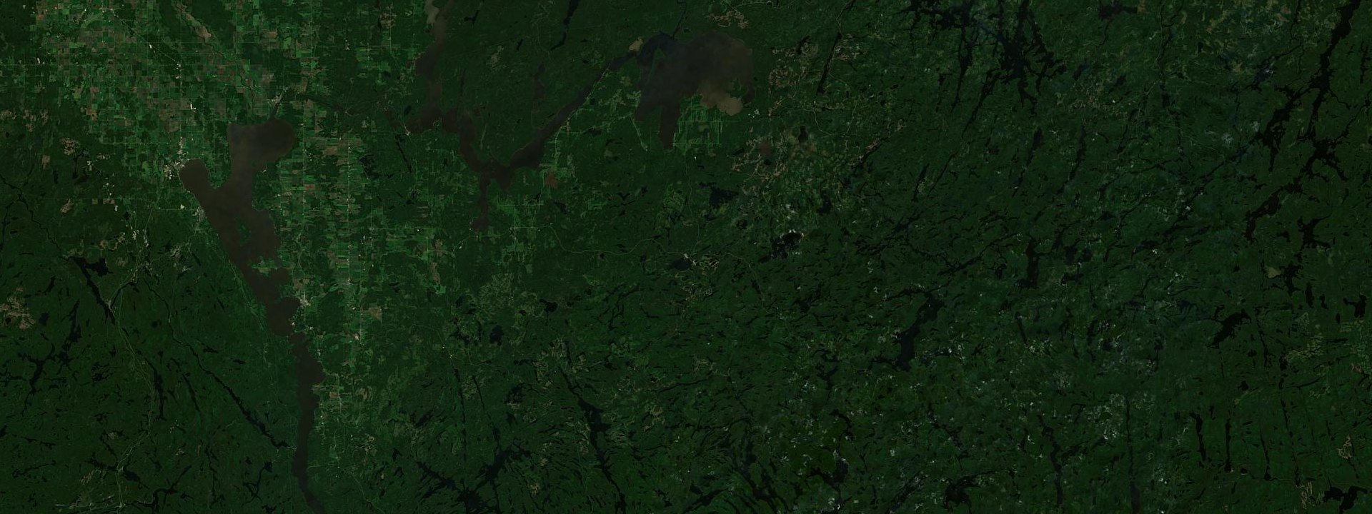 Vue satellite de Belleterre