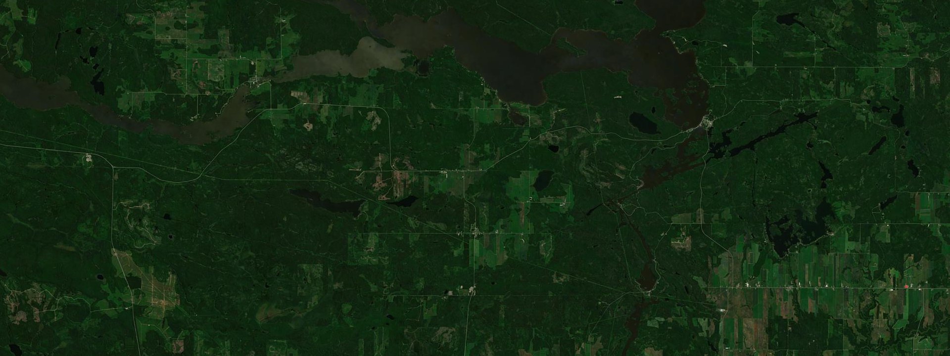 Vue satellite de Guérin