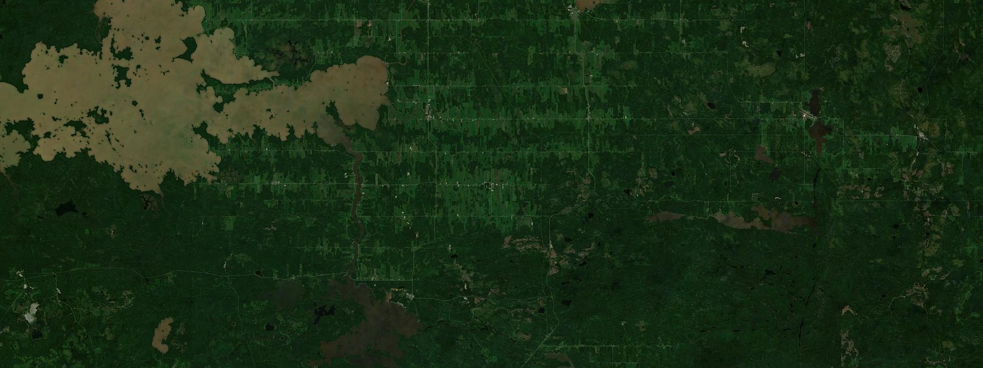 Vue satellite de Sainte-Germaine-Boulé