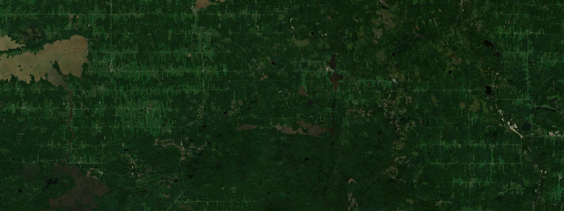 Vue satellite de Taschereau