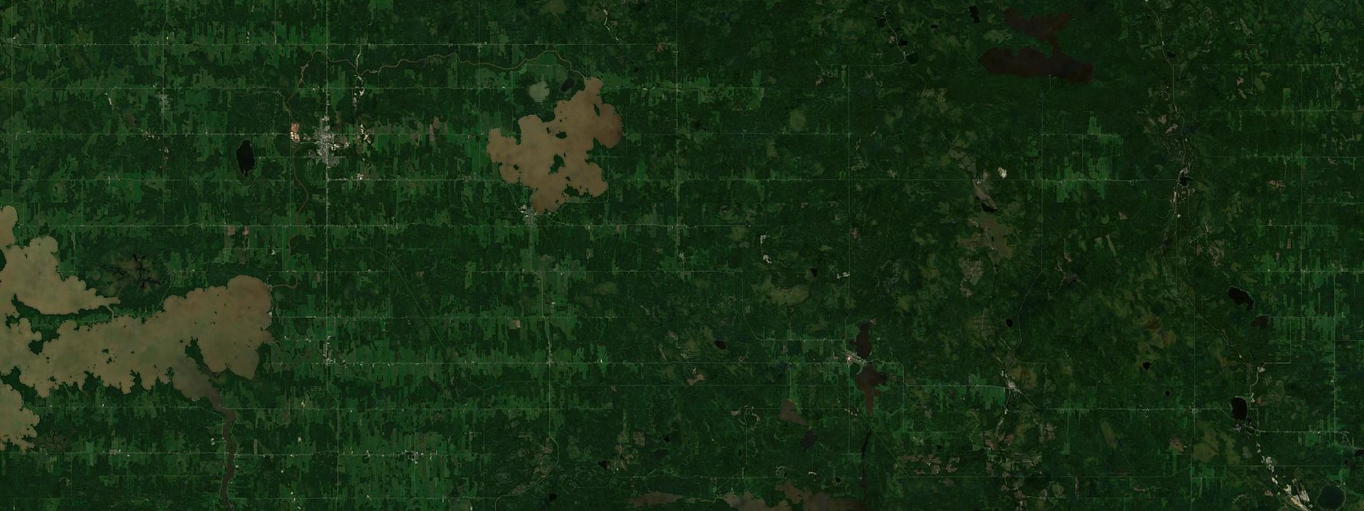Vue satellite de Authier
