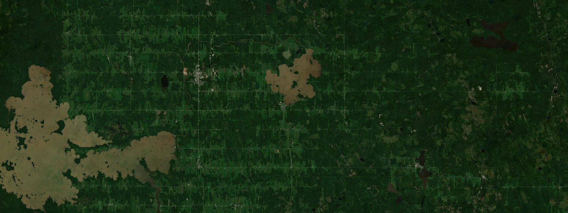 Vue satellite de Macamic