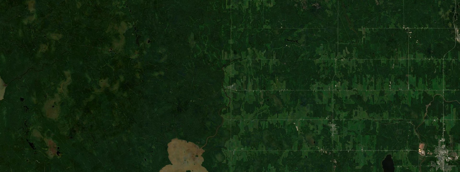 Vue satellite de La Reine