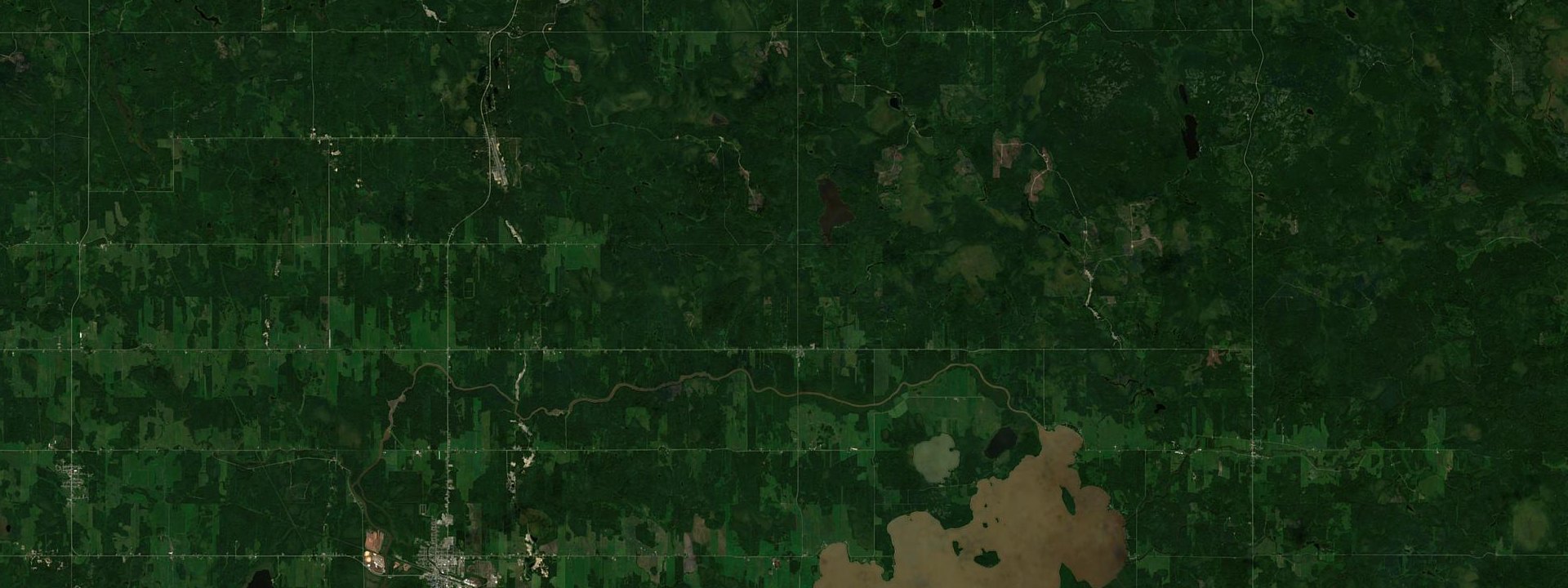 Vue satellite de Chazel