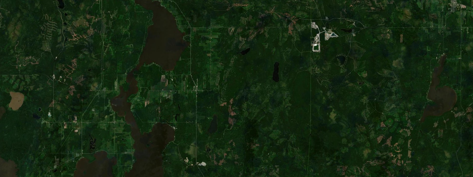Vue satellite de La Corne