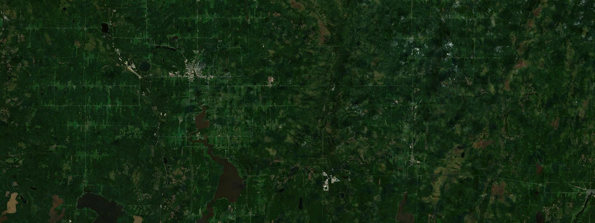 Vue satellite de Landrienne