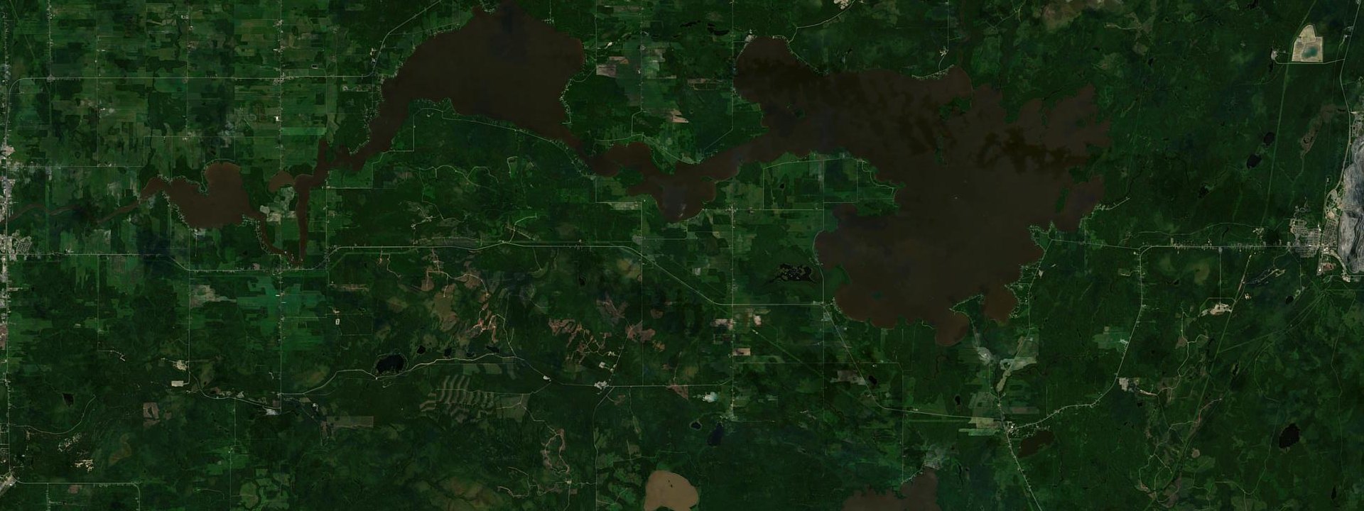 Vue satellite de La Motte