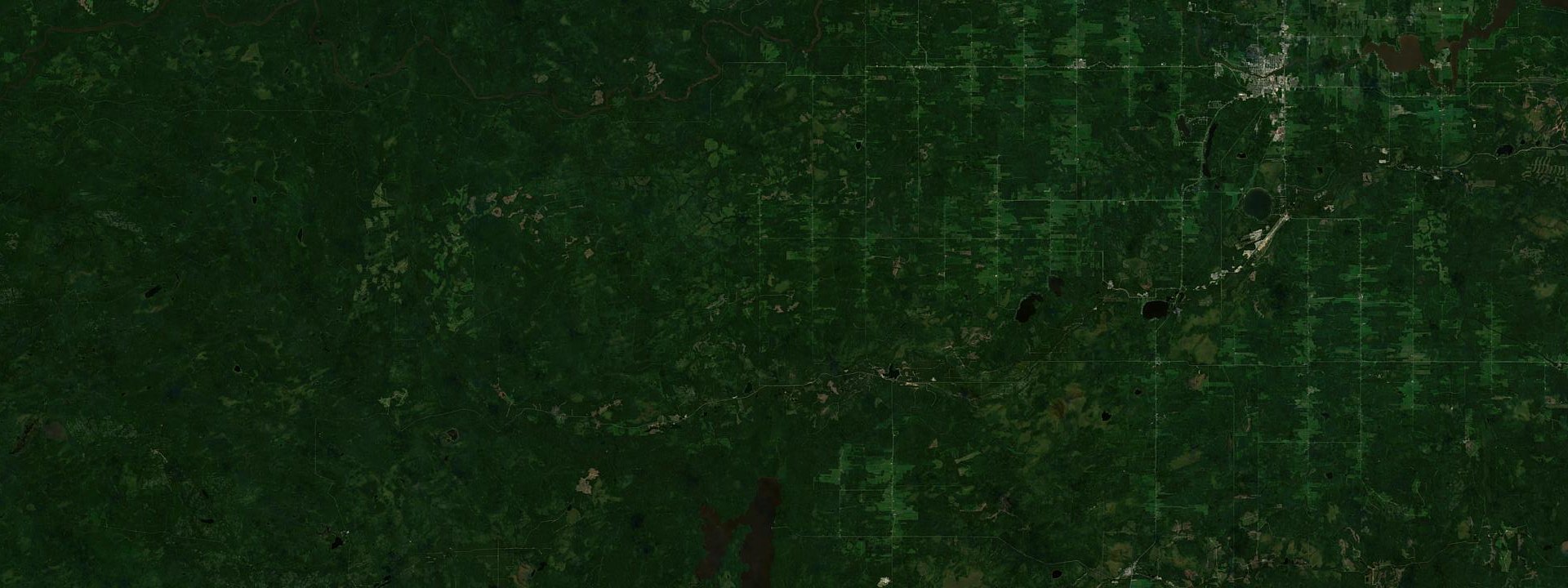 Vue satellite de Berry