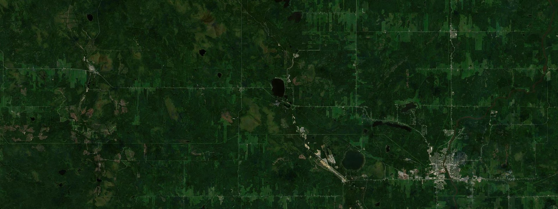 Vue satellite de Trécesson