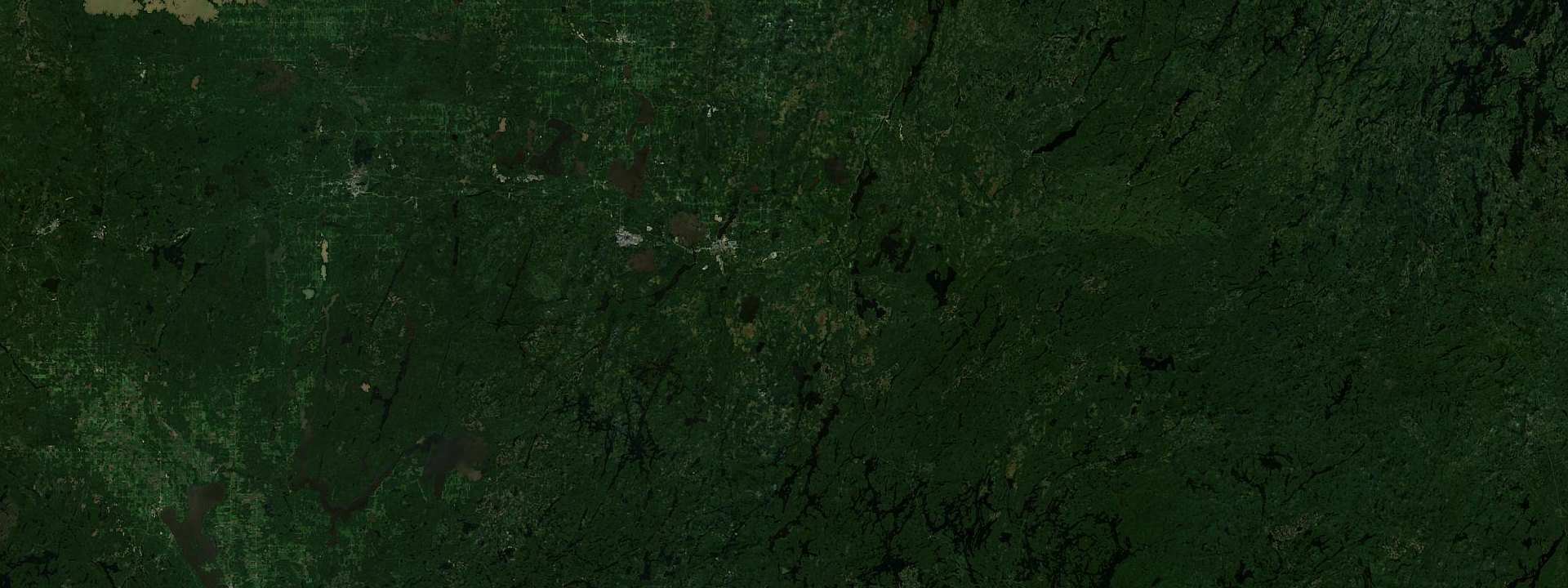 Vue satellite de Val-d'Or