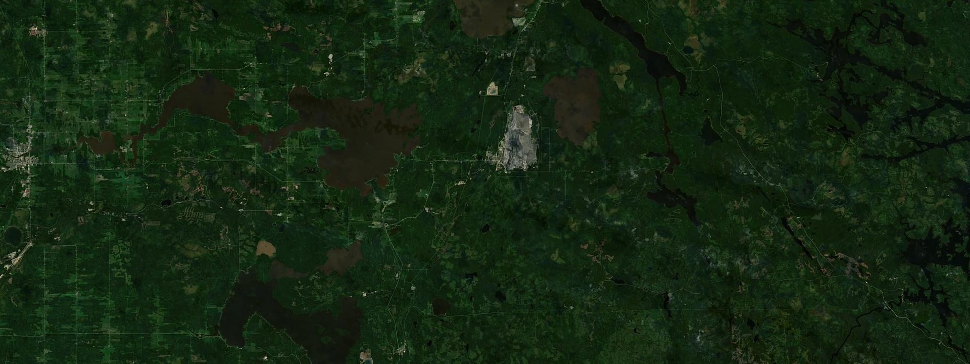 Vue satellite de Rivière-Héva