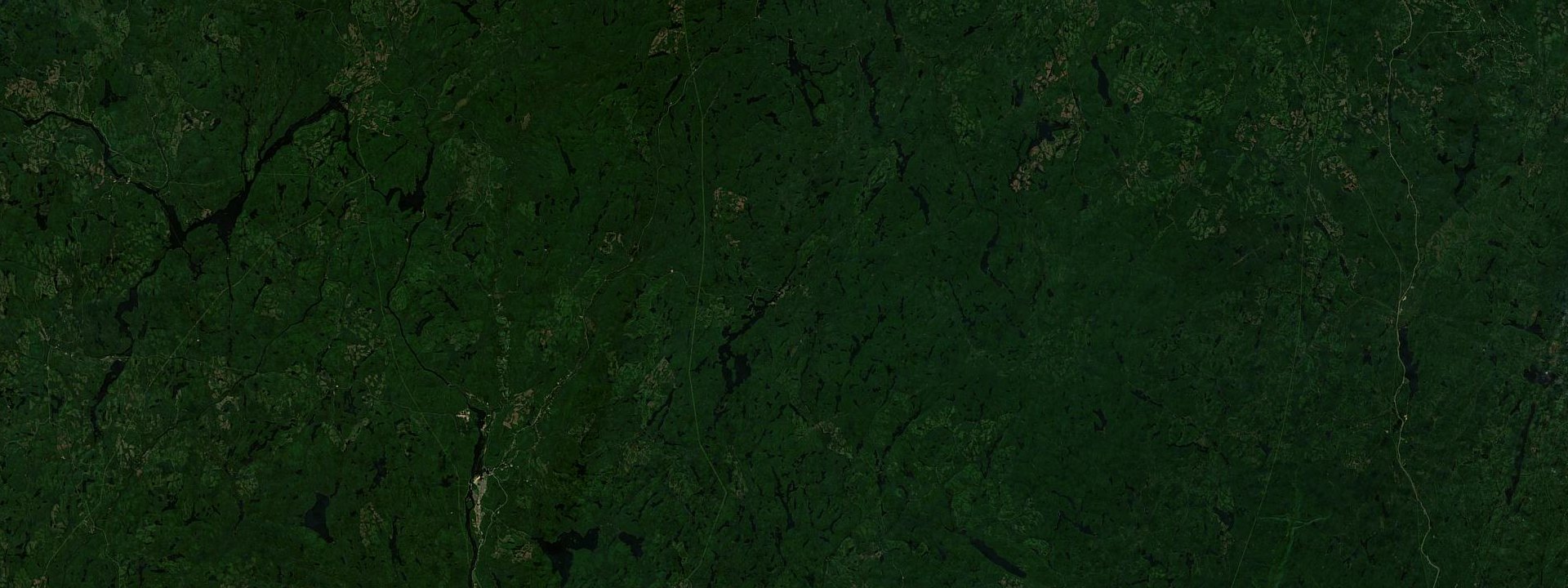 Vue satellite de Lac-Édouard