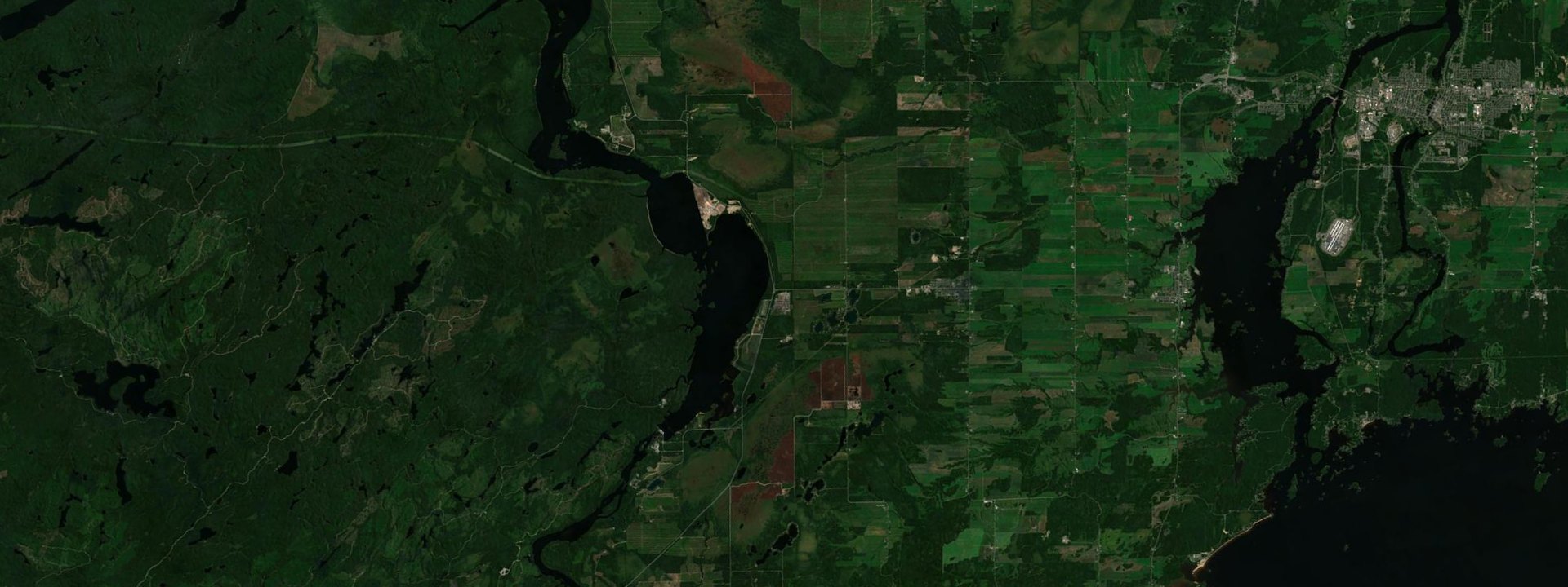 Vue satellite de L'Ascension-de-Notre-Seigneur