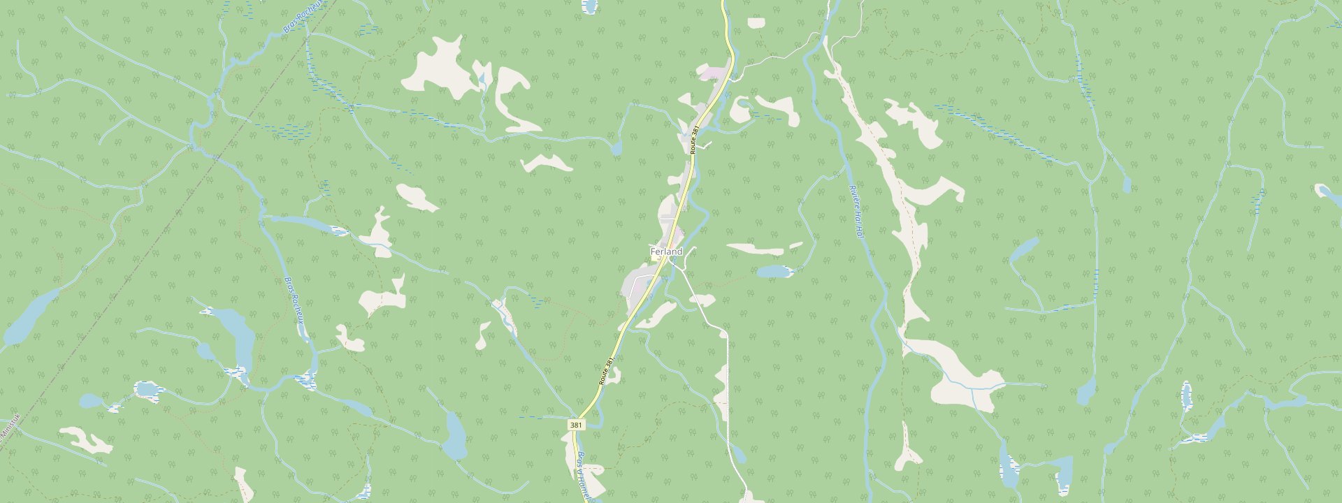 Plan des rues de Ferland-et-Boilleau