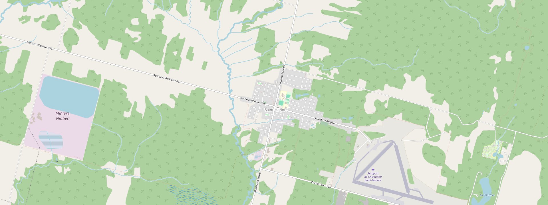 Plan des rues de Saint-Honoré