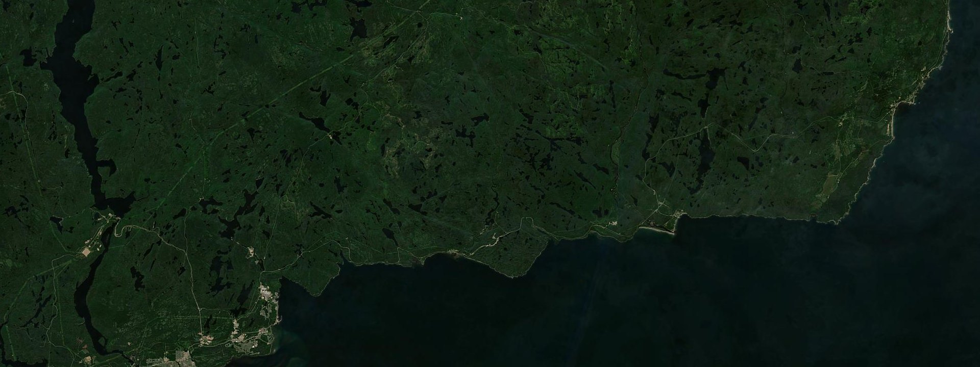 Vue satellite de Franquelin