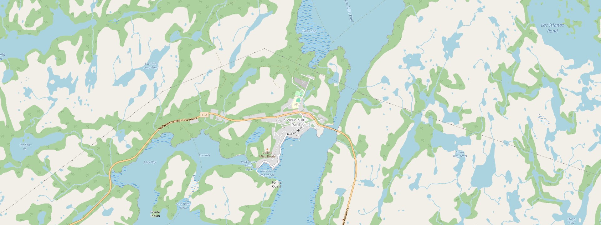 Plan des rues de Bonne-Espérance