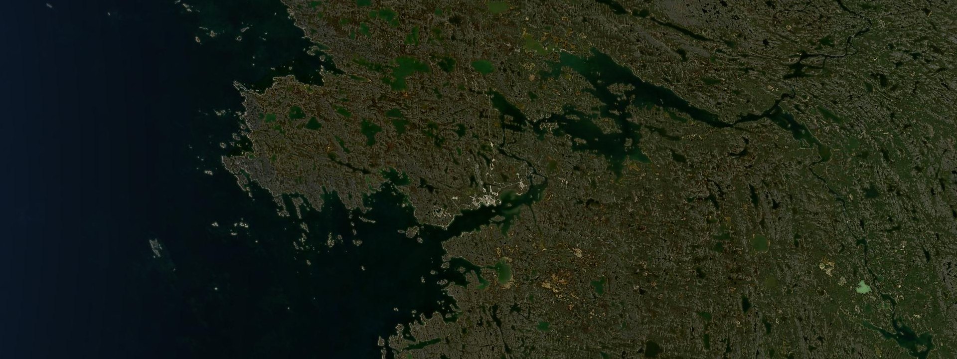 Vue satellite de Puvirnituq