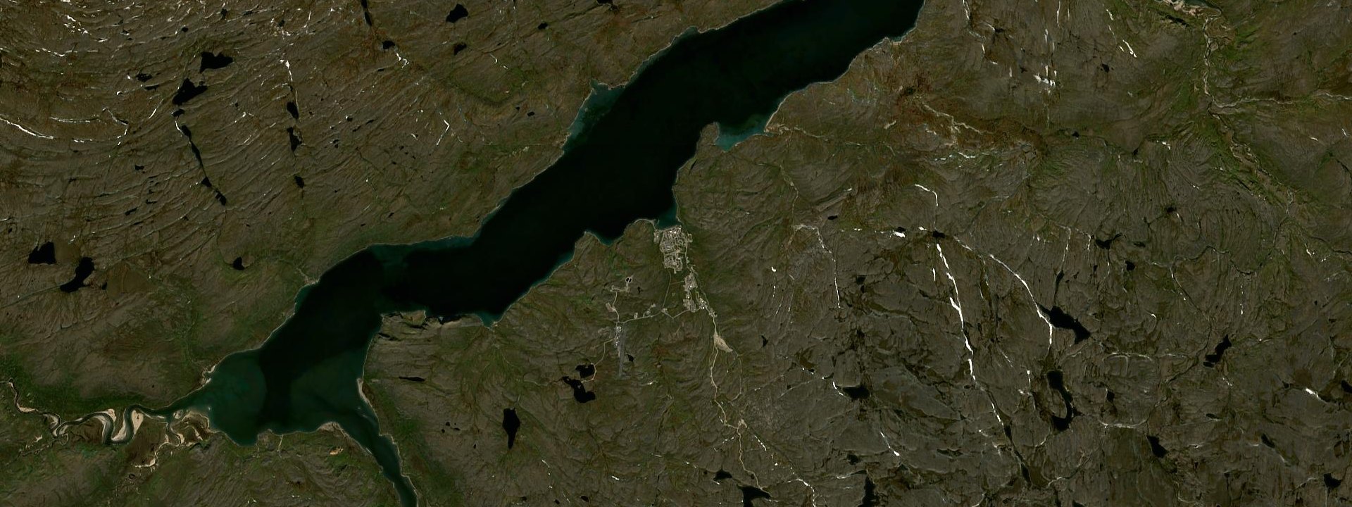 Vue satellite de Salluit